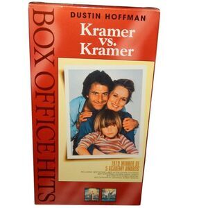 KRAMER VS. KRAMER vintage VHS in original paper case Dustin Hoffman